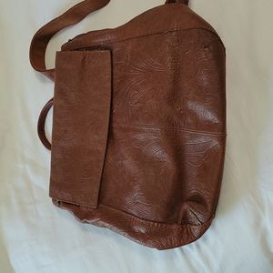 American Leather Company Tooled Liberty Backpack